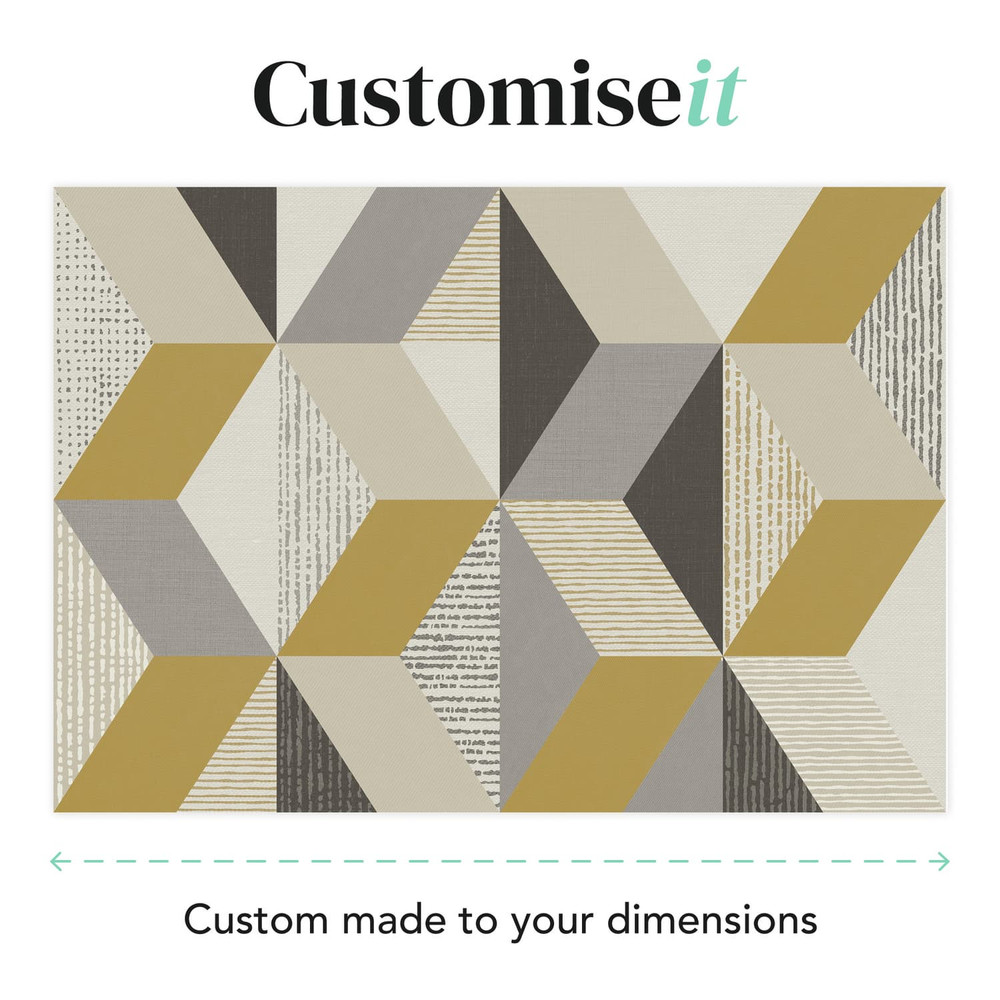 Tribal Geo Yellow Bespoke Mural