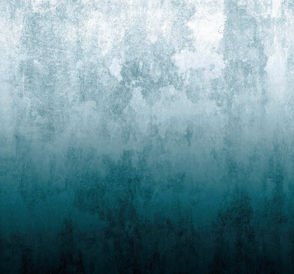 Ombre Teal Bespoke Mural