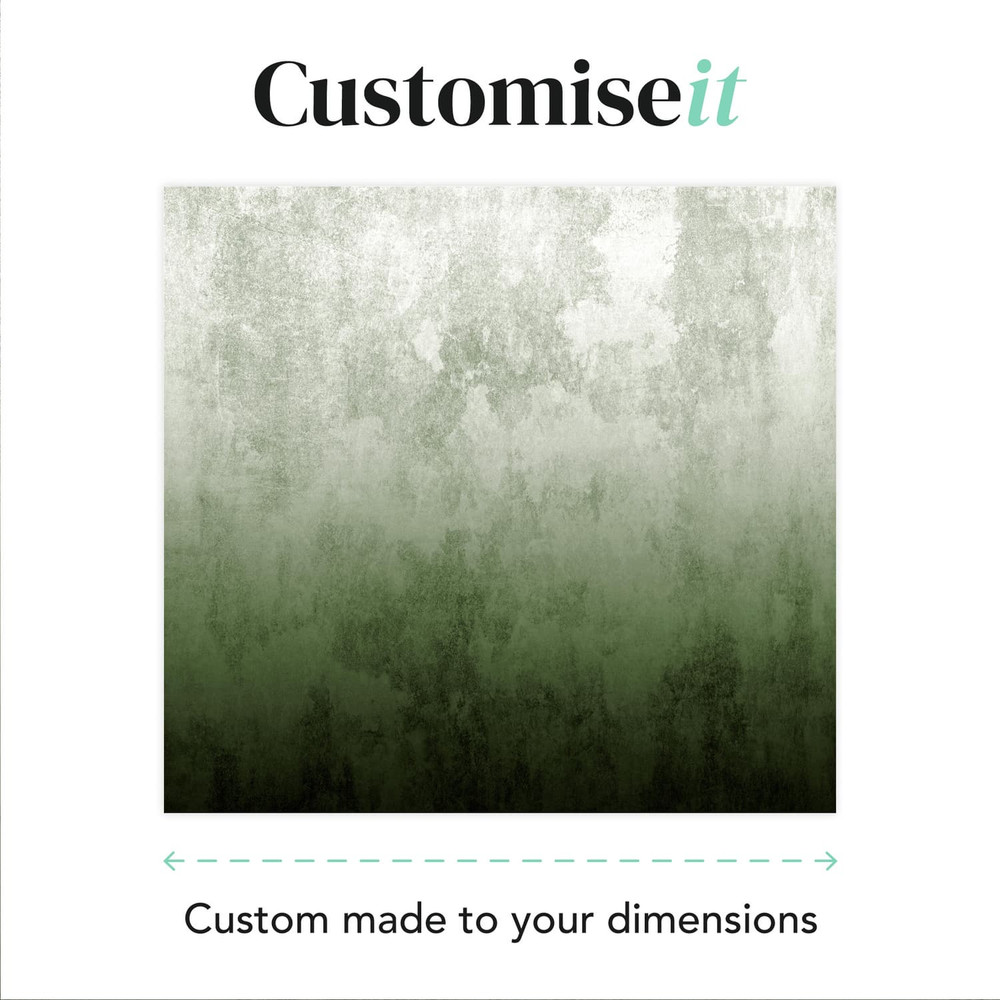 Ombre Green Bespoke Mural