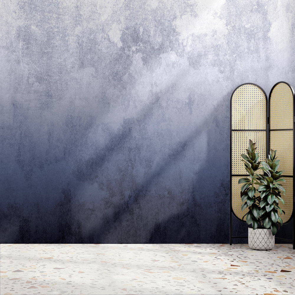 Ombre Navy Bespoke Mural