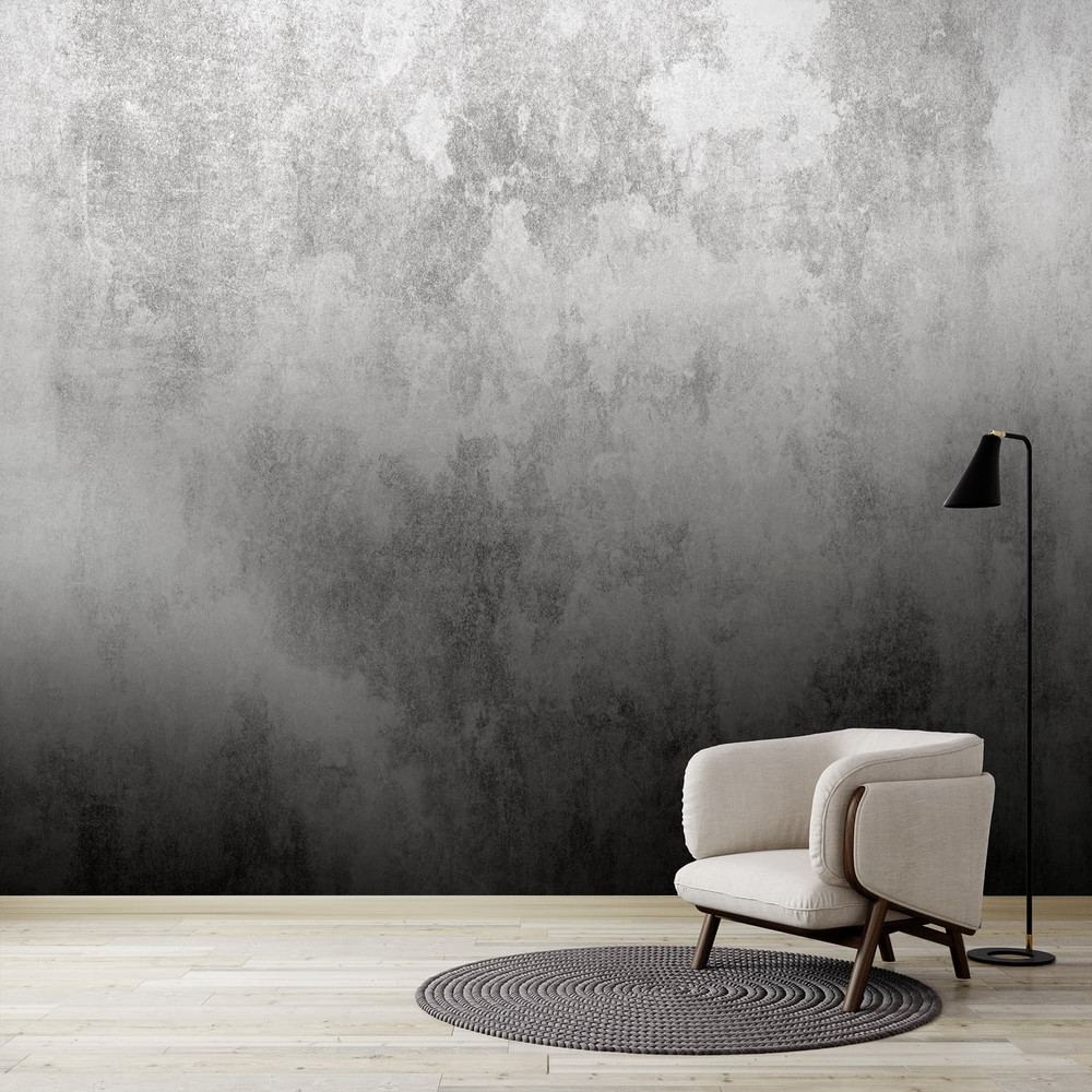 Ombre Mono Bespoke Mural