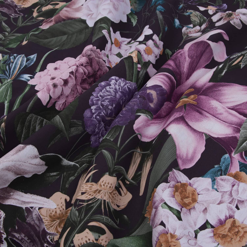 Glasshouse Flora Amethyst Roller Blind