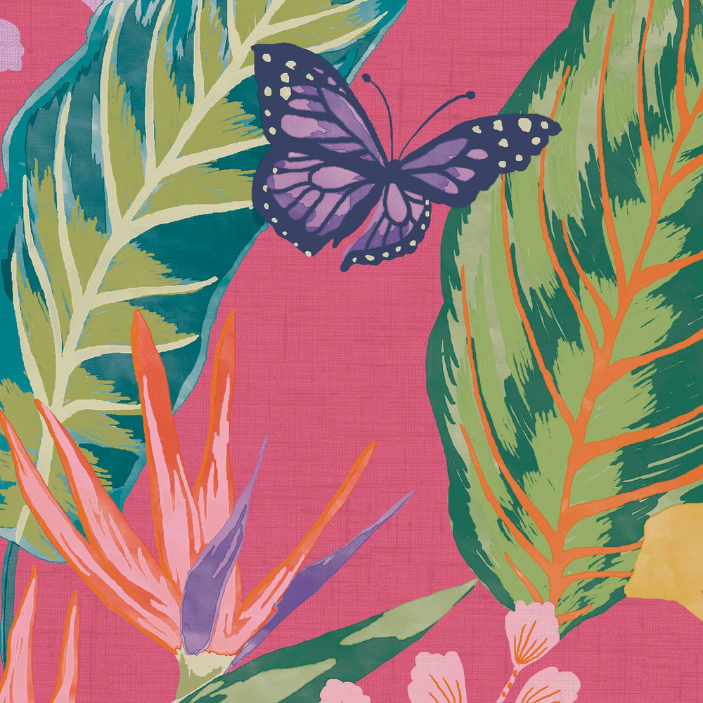 Eden Hot Pink Wallpaper - 122357_DETAIL_01.jpg