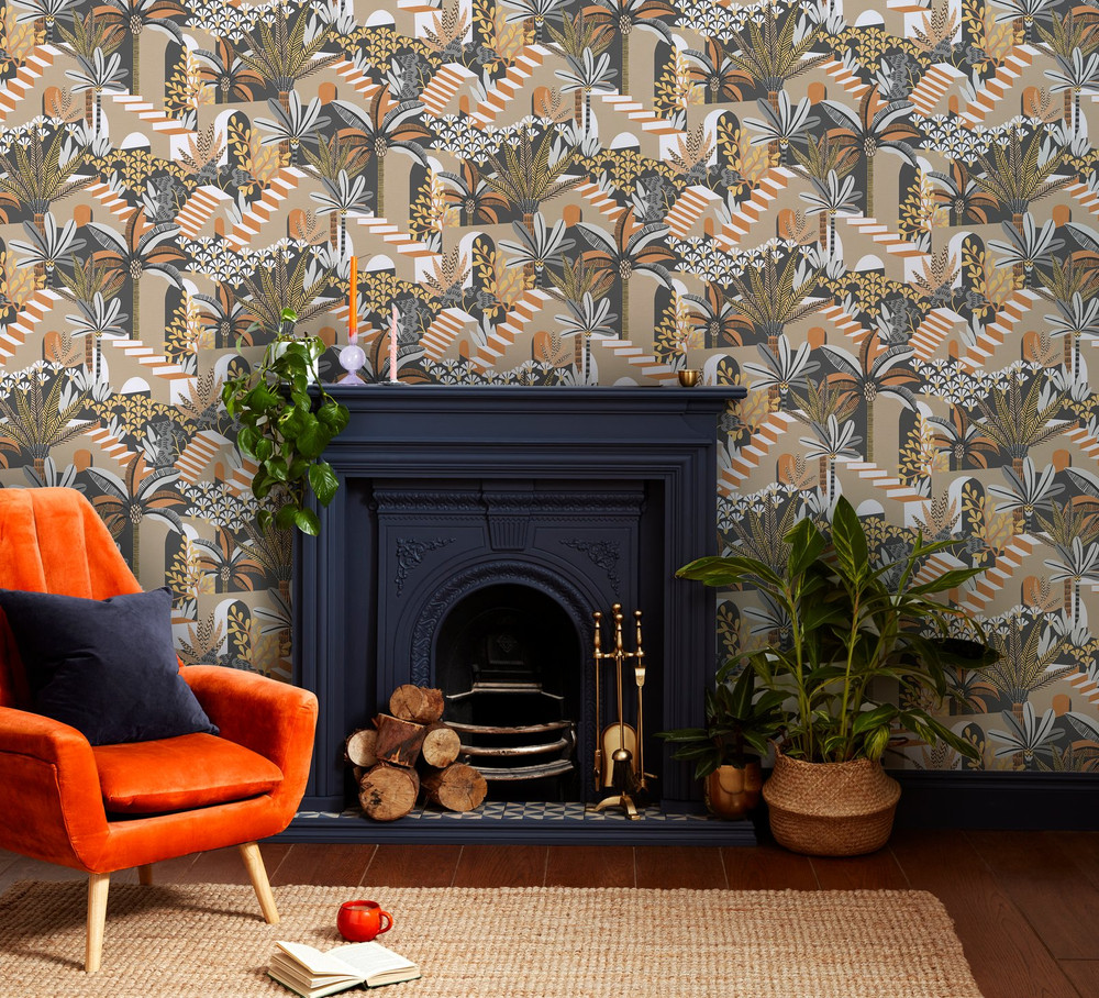 Vacay Ochre Wallpaper - 122363_ROOMSET_02.jpg