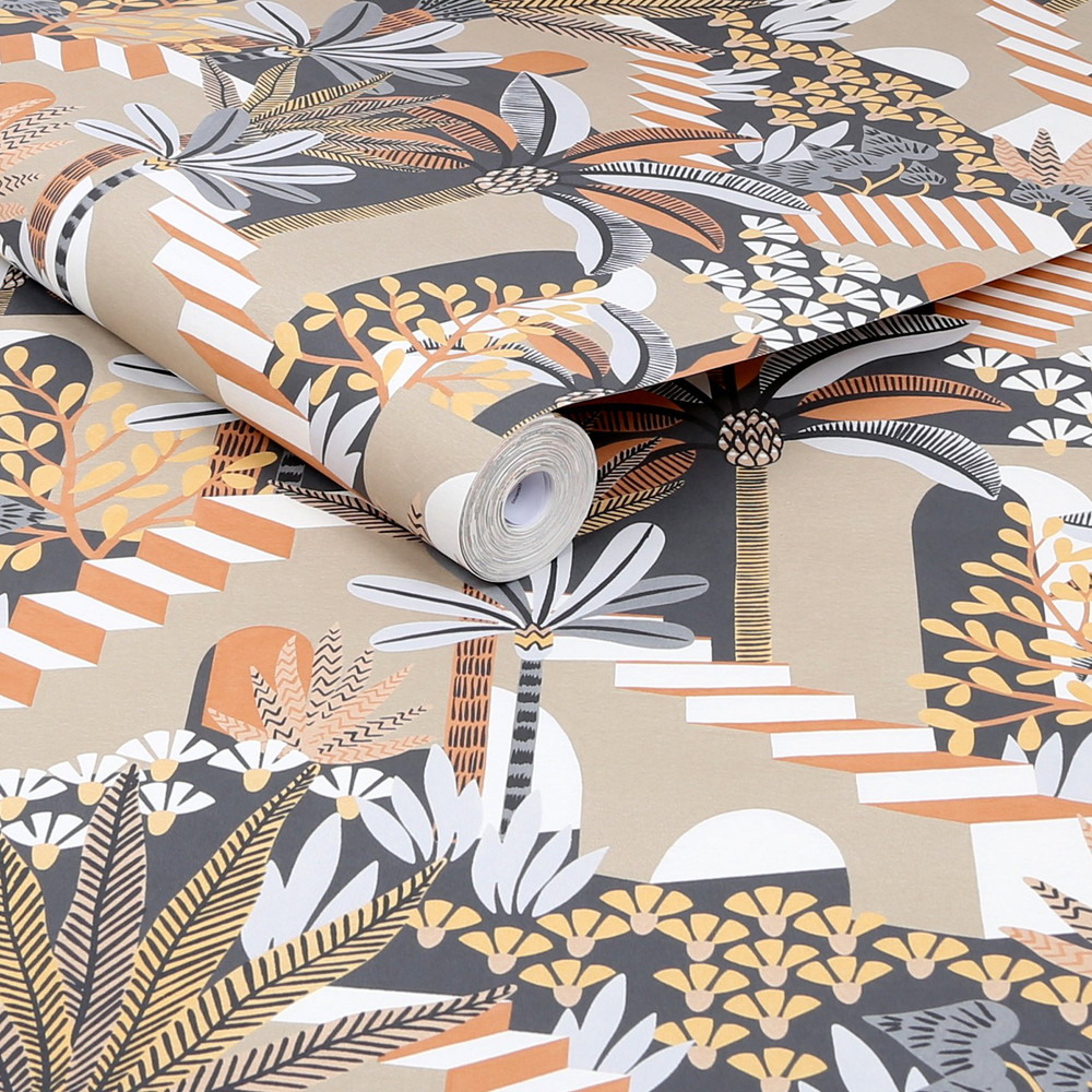 Vacay Ochre Wallpaper - 122363_ROLLSHOT_01.jpg