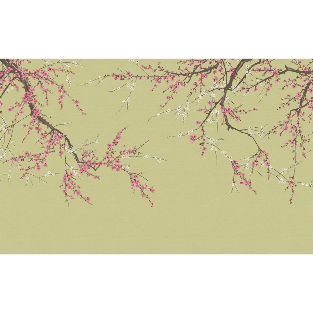 Sakura Viridis Bespoke Mural