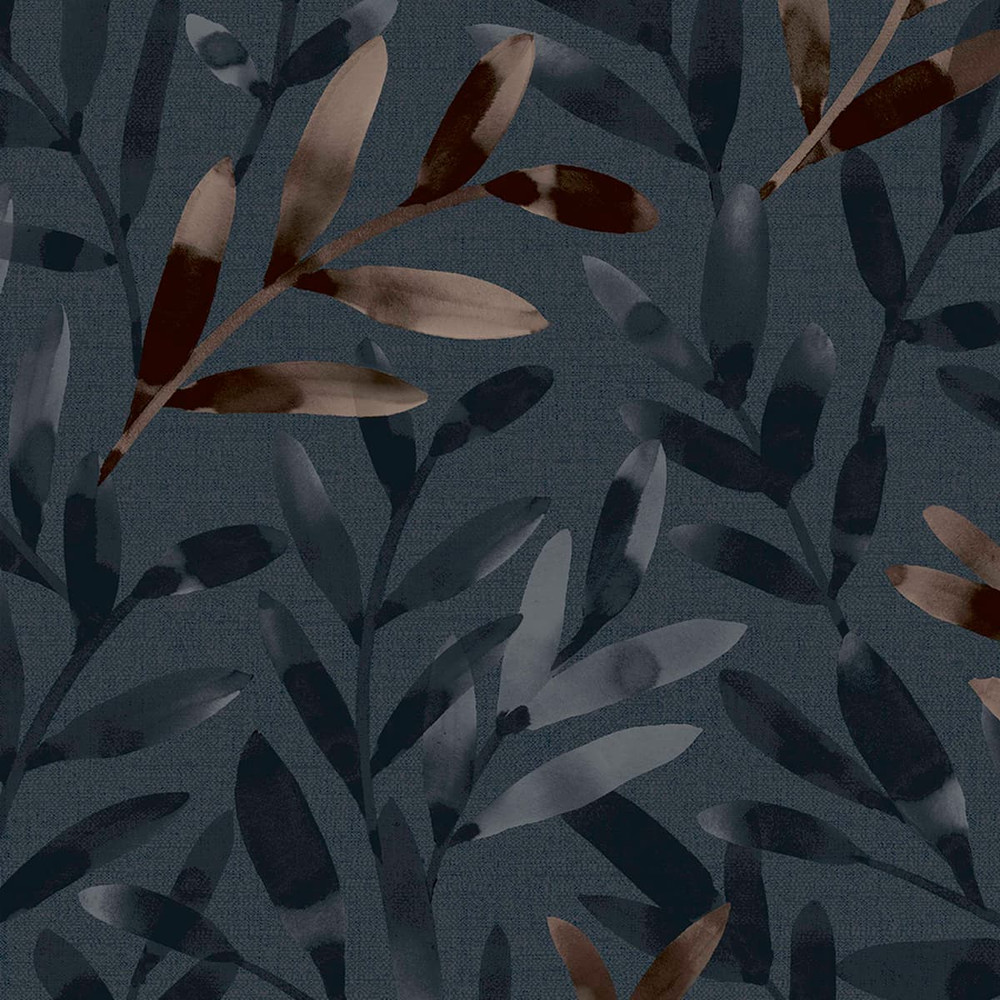 Natural Rustic Blue Wallpaper