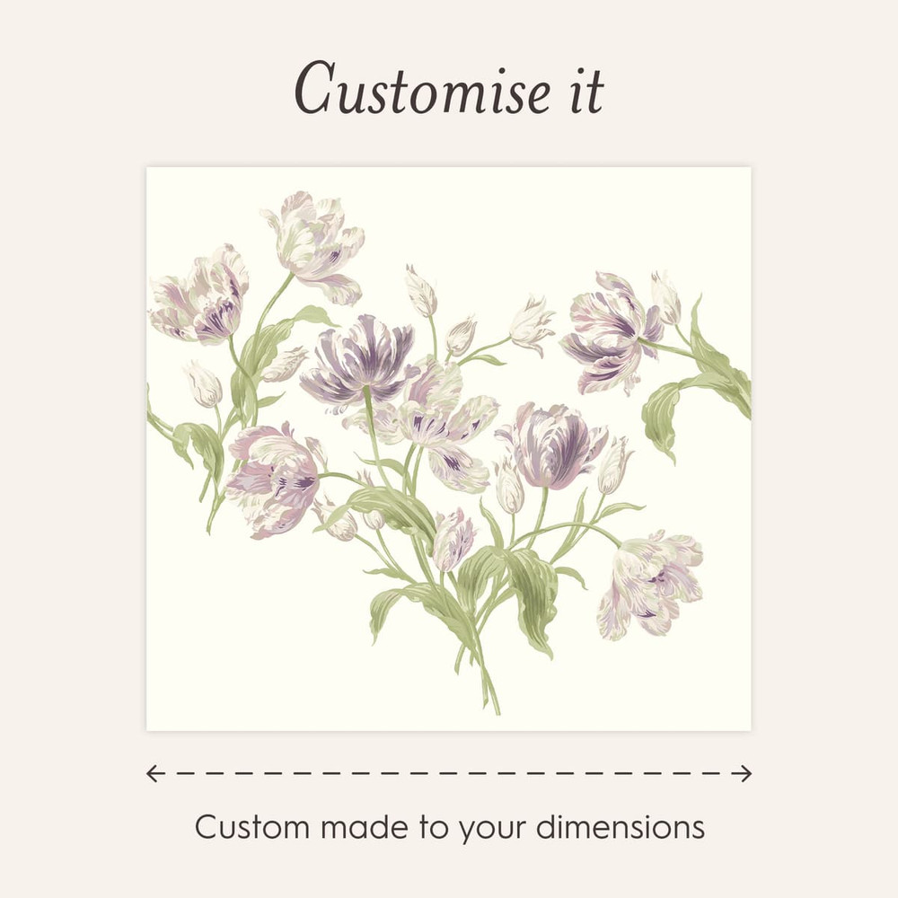 Laura Ashley Gosford Grape Bespoke Mural