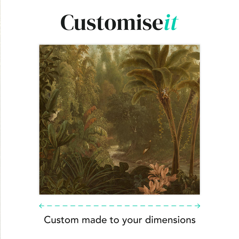 Amazon Green Bespoke Mural