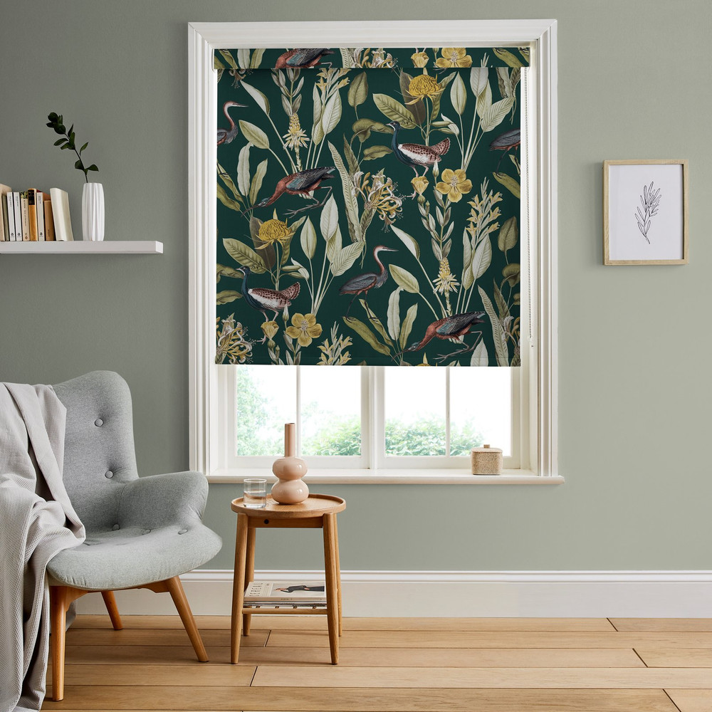 Glasshouse Green Roller Blind - 115295rol_Roomset_01.jpg