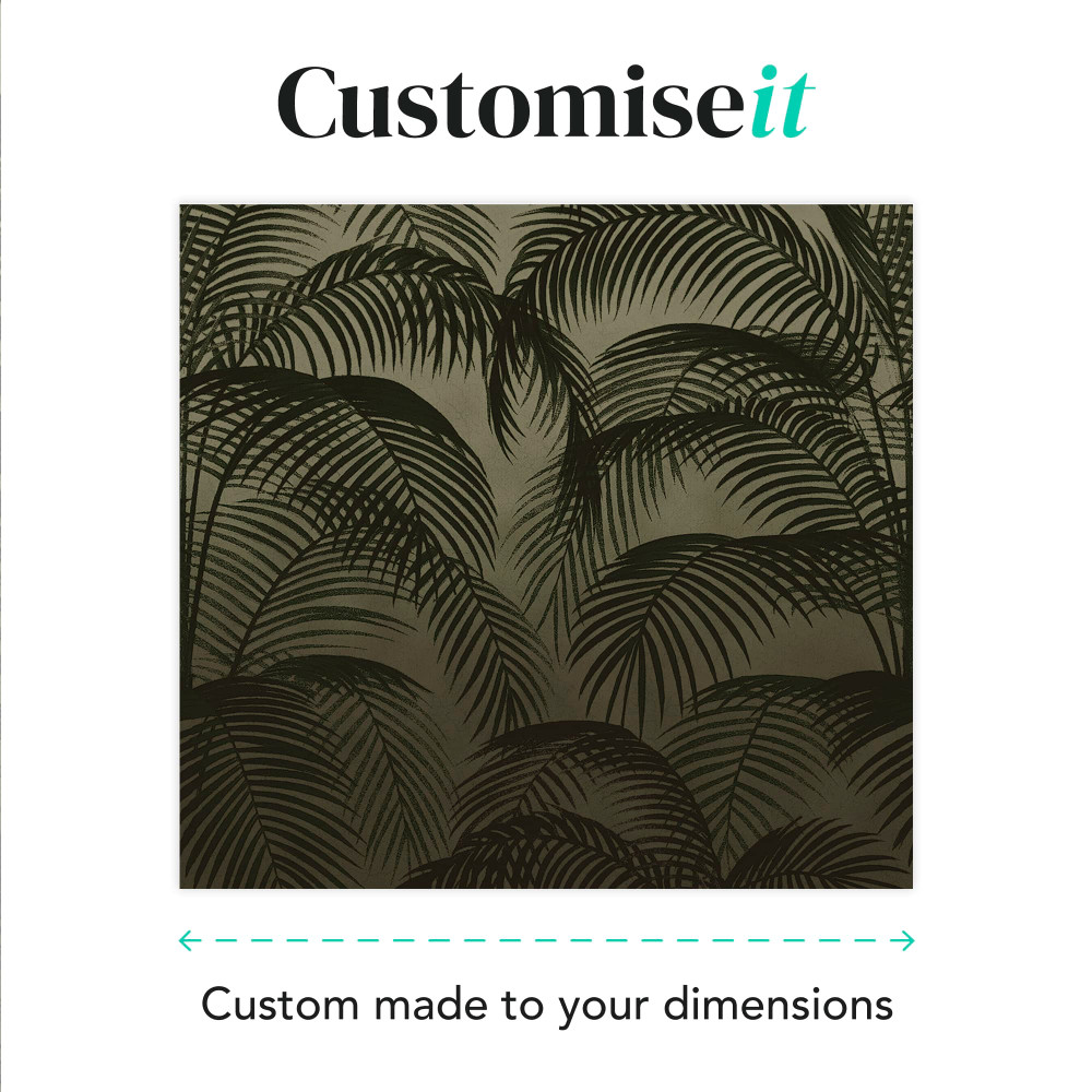 Palm Silhouette Sage Bespoke Mural