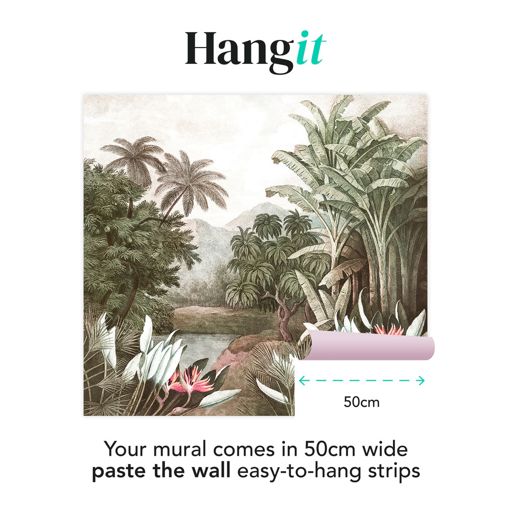 Vintage Jungle Bespoke Mural