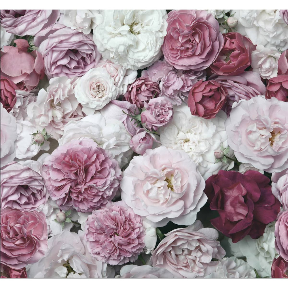 Blush Bouquet Bespoke Mural