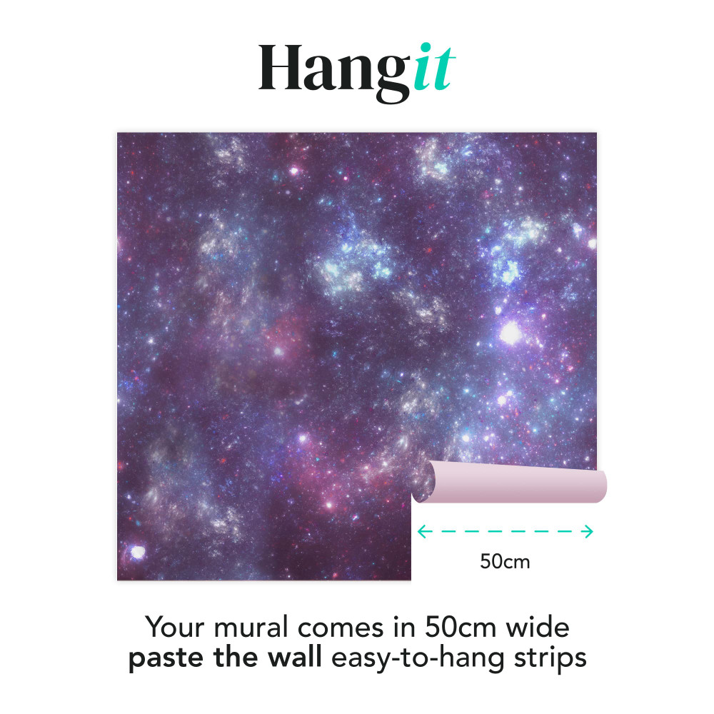 Stardust Aurora Bespoke Mural