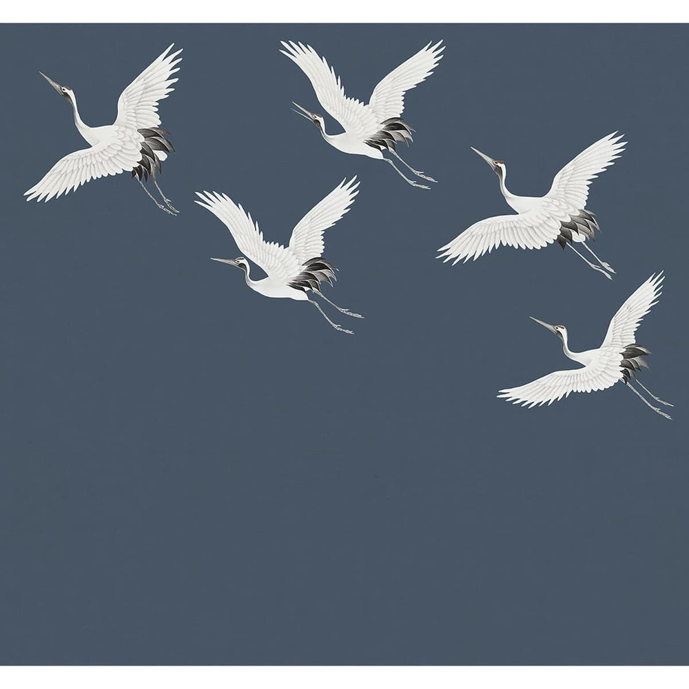 Cranes in Flight Midnight Bespoke Mural