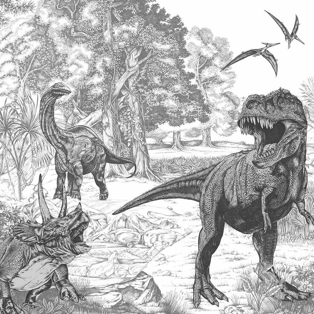 Jurassic Dino Bespoke Mural