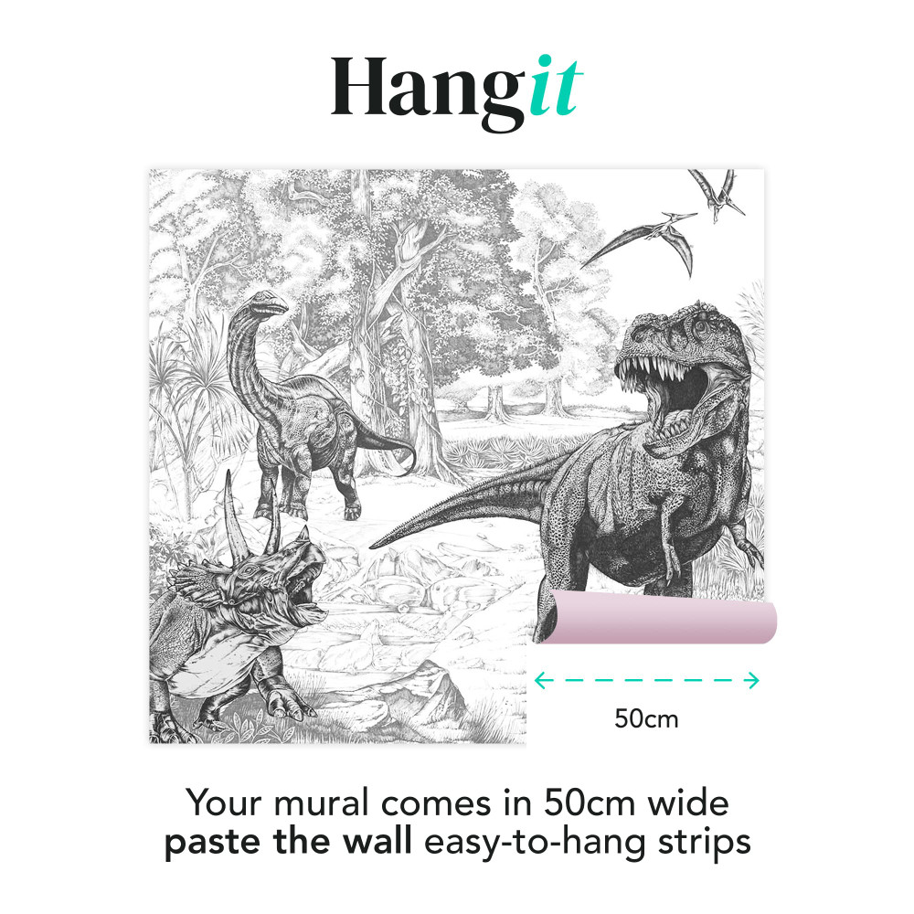 Jurassic Dino Bespoke Mural