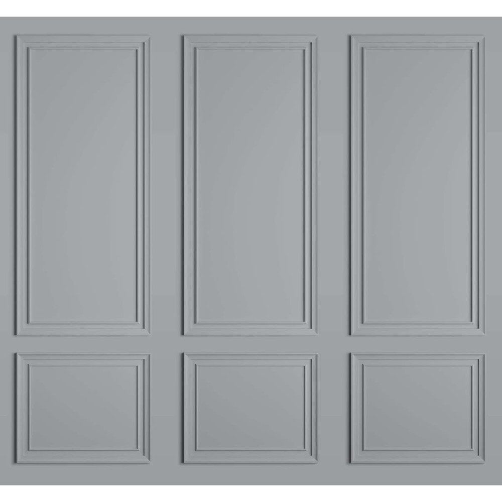 Stately Panel Grey Bespoke Mural
