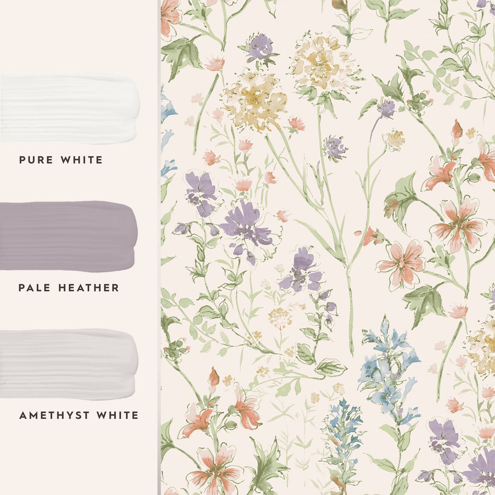 Laura Ashley Wild Meadow Chalk Pink Wallpaper - 122764_COORDINATES_WILD MEADOW CHALK PINK.jpg