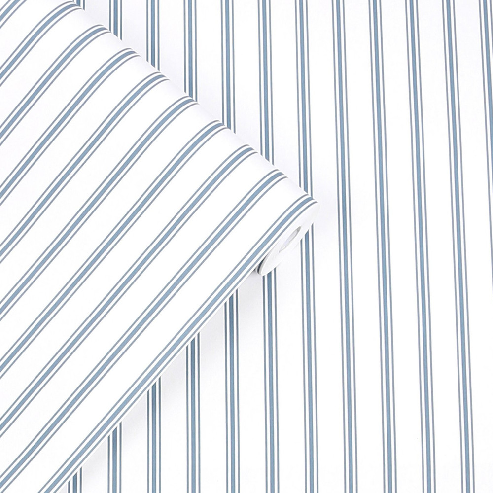 Laura Ashley Farnworth Stripe Smoke Blue Wallpaper - 122752_ROLLSHOT__01.jpg