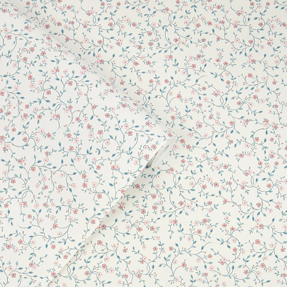 Laura Ashley Blencow Sprig Dark Duck Egg Blue Wallpaper - 122749_ROLLSHOT_BLENCOW SPRIG DARK DUCK EGG.jpg