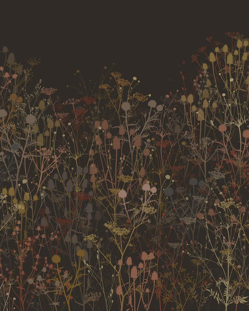 Tania's Garden Cocoa Bespoke Mural by Clarissa Hulse - 123648_TILE_TANIA'S GARDEN COCOA.jpg