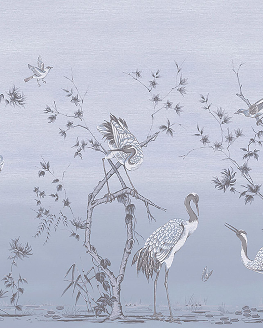 Grazing Cranes Sky Bespoke Mural - 124785_TILE_01.jpg