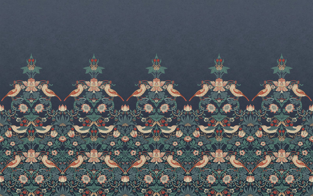 Strawberry Thief Navy Bespoke Mural Matt - 125292_TILE_STRAWBERRY THIEF NAVY BESPOKE MURAL MATT_01.jpg