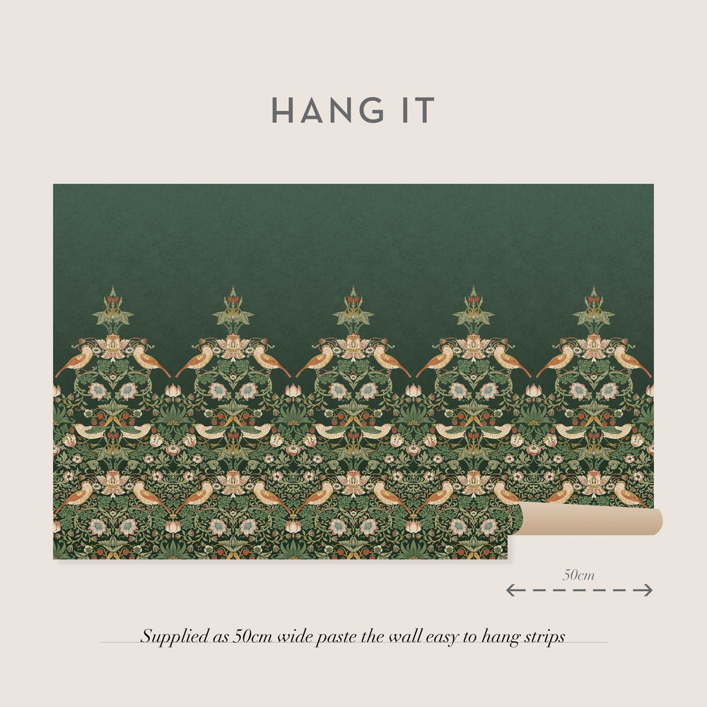 Strawberry Thief Green Bespoke Mural Matt - 125310_INFO_STRAWBERRY THIEF GREEN MURAL_03.jpg