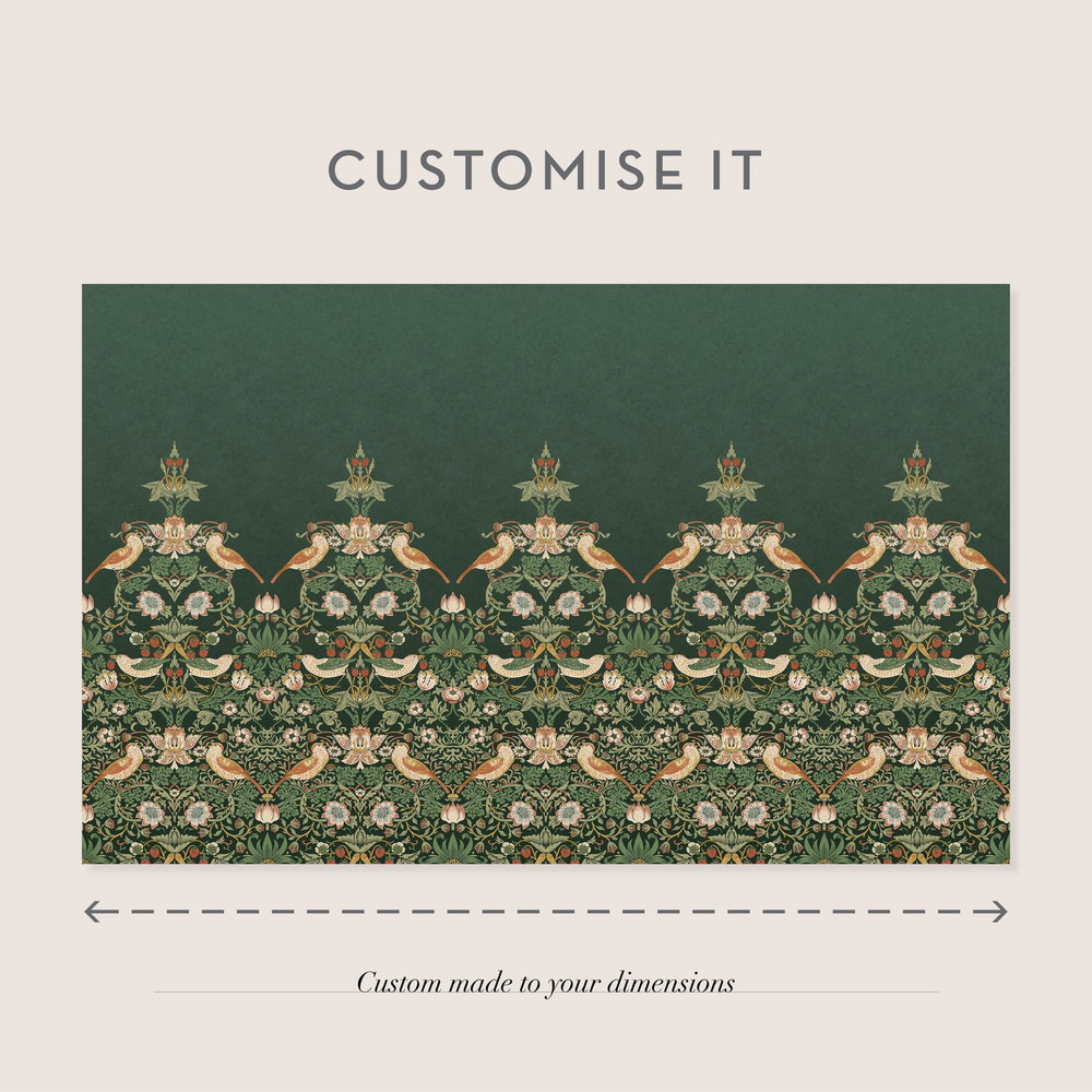 Strawberry Thief Green Bespoke Mural Matt - 125310_INFO_STRAWBERRY THIEF GREEN MURAL_01.jpg