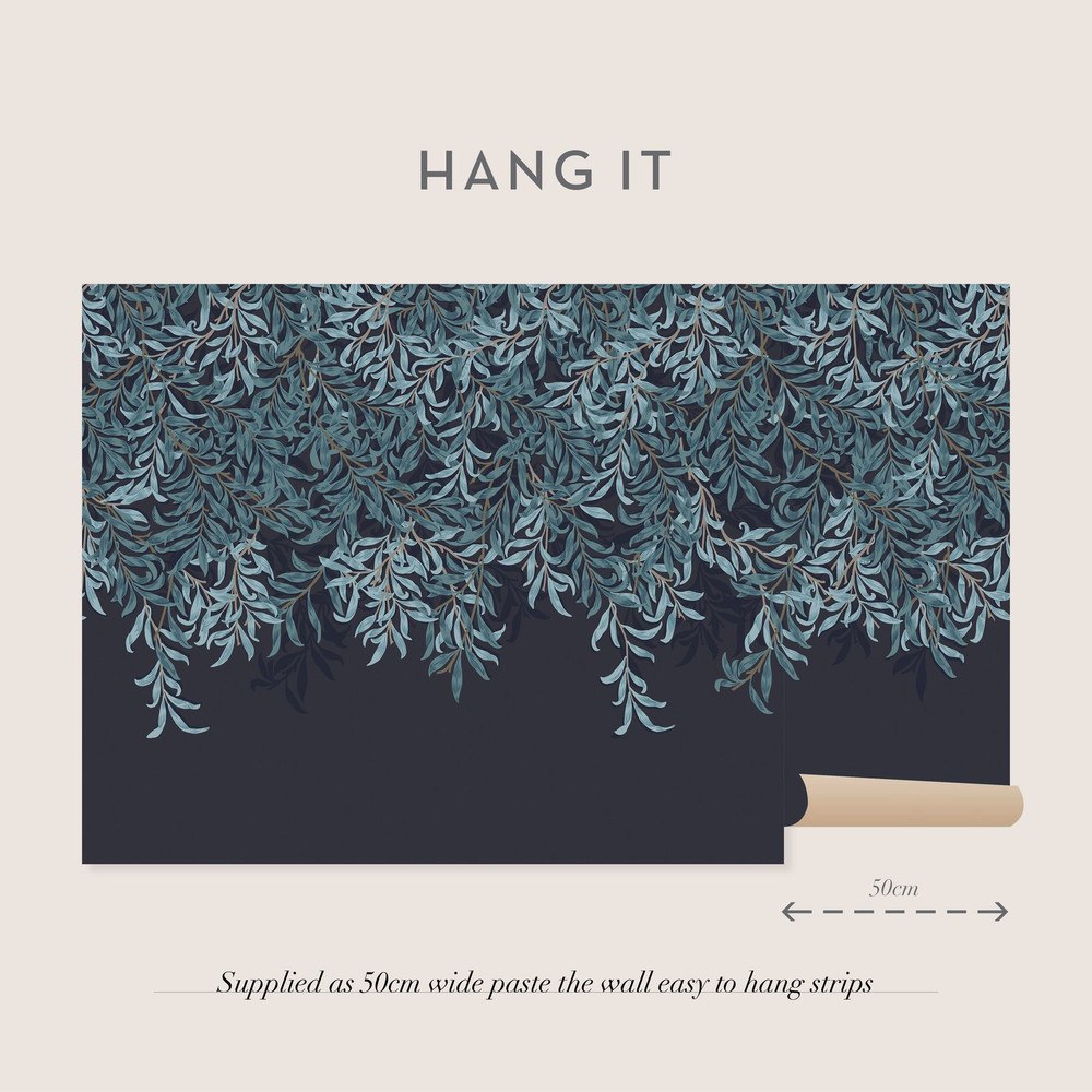 Willow Bough Navy Bespoke Mural Matt - 125382_INFO_WILLOW BOUGH NAVY MURAL_03.jpg