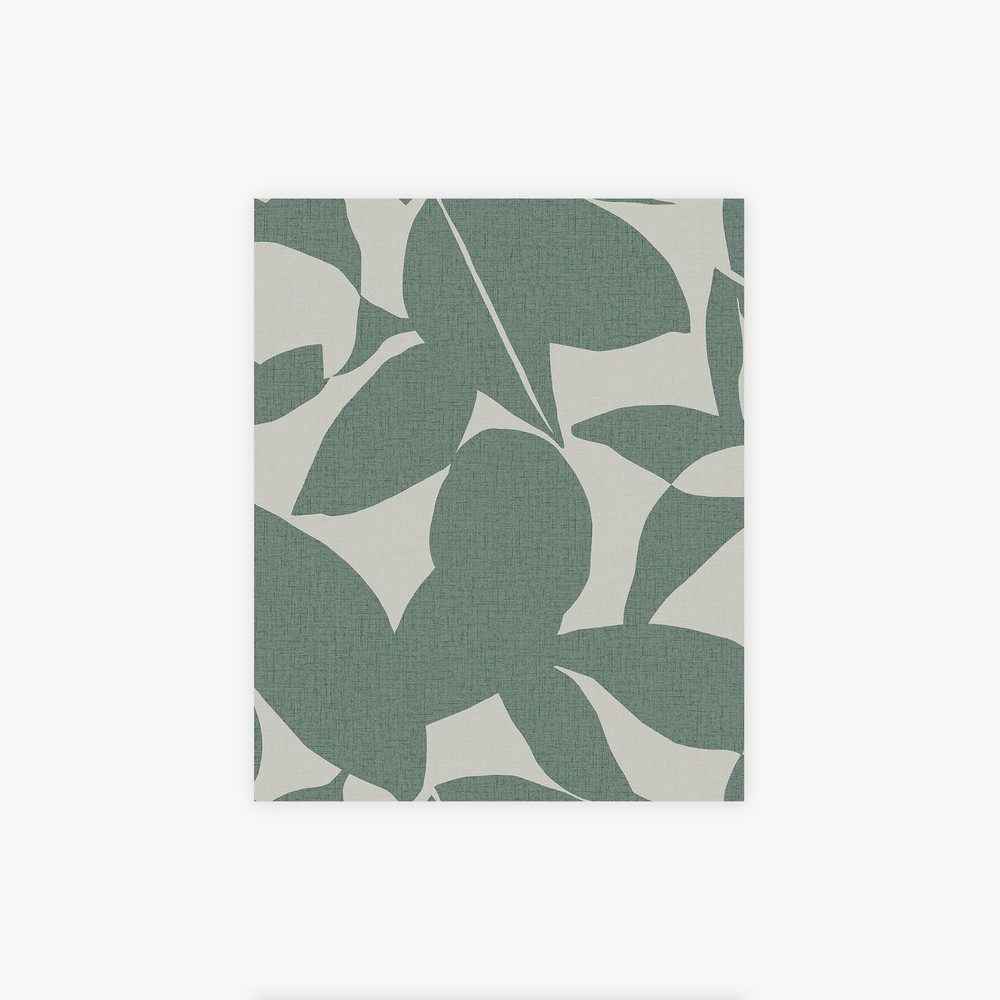Art & Nature Leaf Green Wallpaper - 121200_TILE_ART NATURE LEAF GREEN_01.jpg
