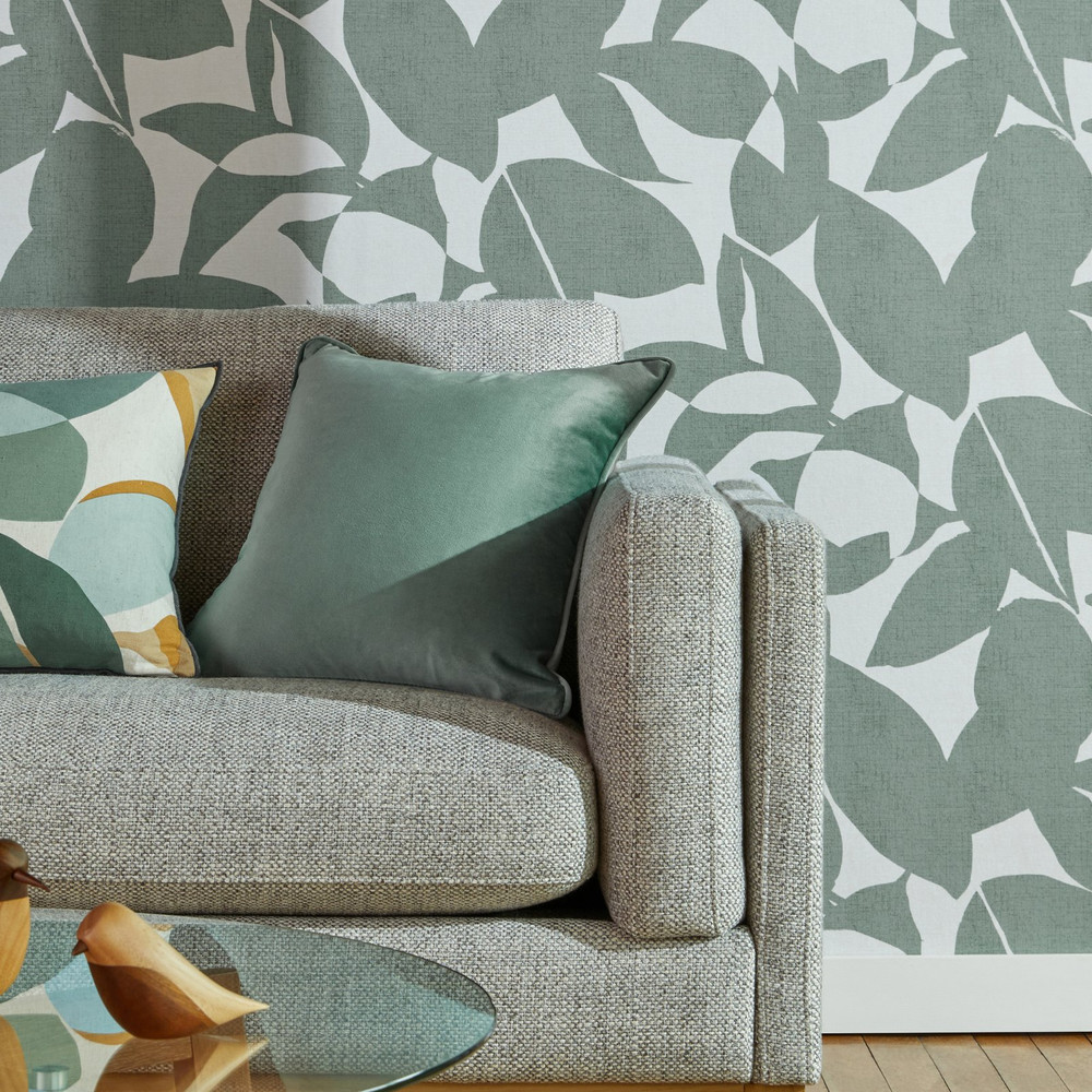 Art & Nature Leaf Green Wallpaper - 121200_ROOMSET_ART NATURE LEAF GREEN_02.jpg