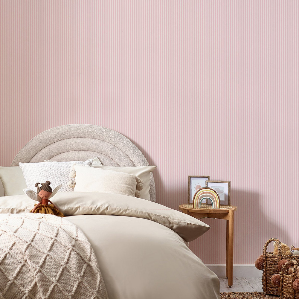 Next Calm Stripe Pink Wallpaper - 122886_ROOMSET_CALM STRIPE PINK_01.jpg