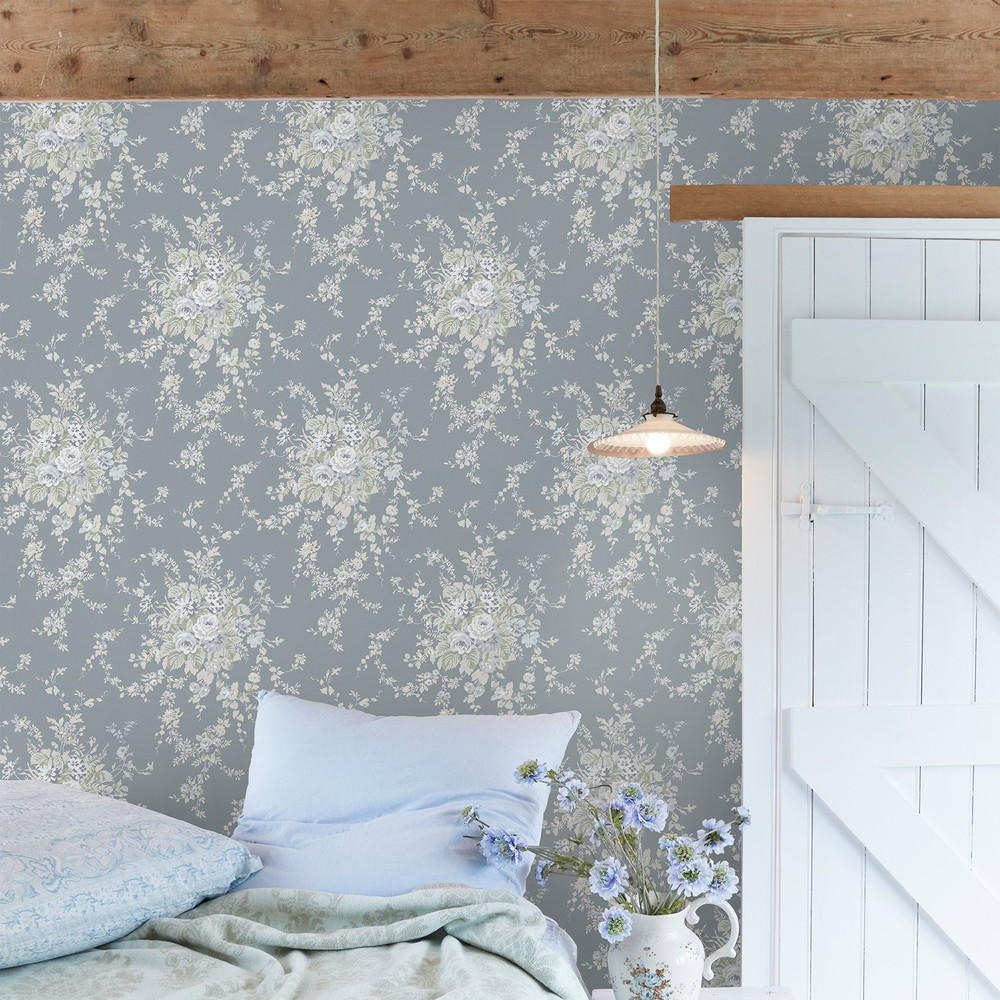 Garden Floral Slate Grey Wallpaper - 125129_ROOMSET_GARDEN FLORAL SLATE GREY_01.jpg