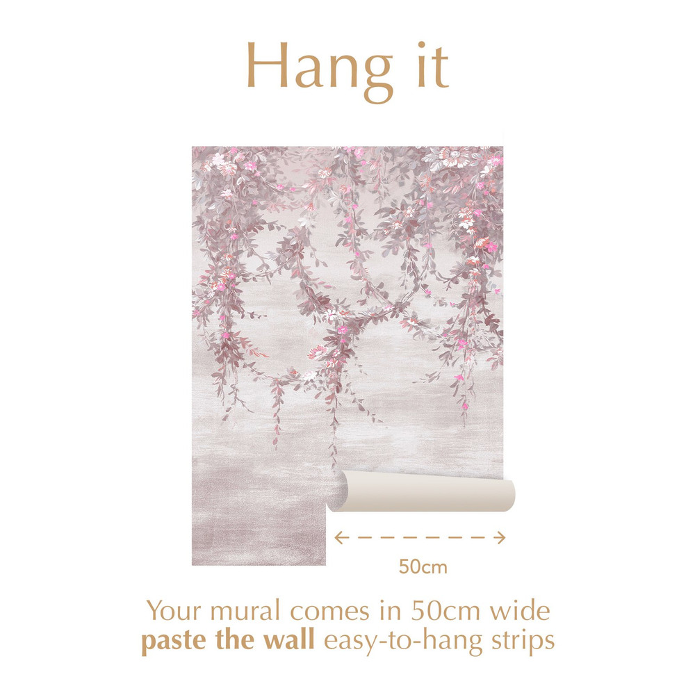 Hanging Garden Pink Bespoke Mural - 127501_INFO_HANGING GARDEN MURAL PINK_01.jpg