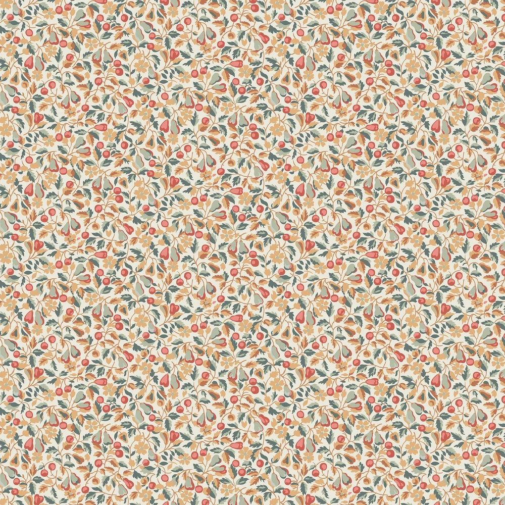 Laura Ashley Devrons Grove Terracotta Wallpaper - 127398_TILE_DEVRONS GROVE TERRACOTTA_01.jpg
