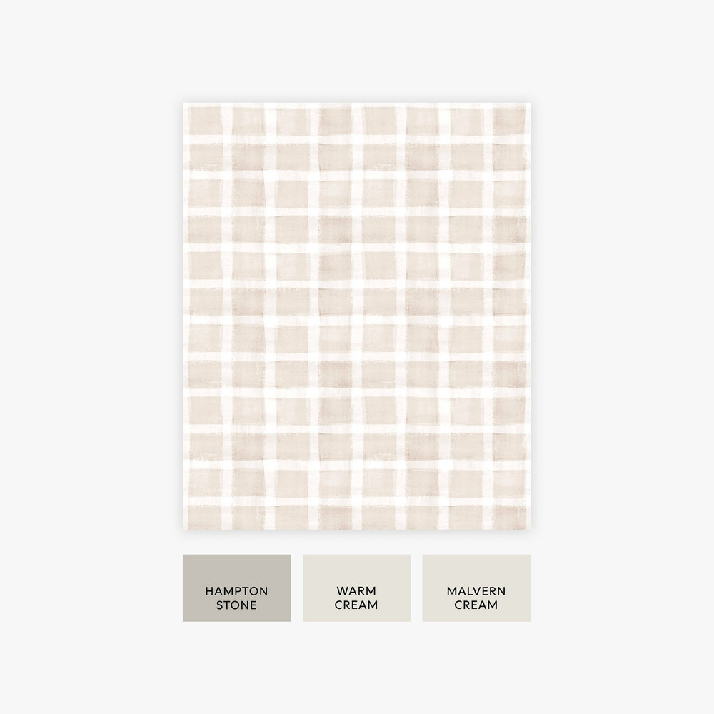Next Gingham Natural Wallpaper - 124904_FLATLAY_GINGHAM NATURAL_01.jpg