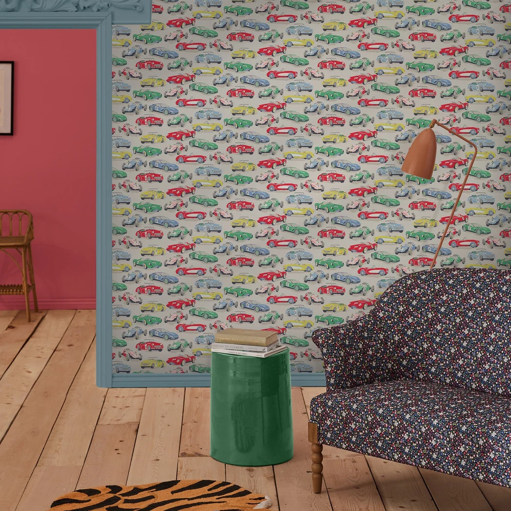 Cath Kidston Vintage Cars Wallpaper - 125535_ROOMSET_VINTAGE CARS MULTI_01.jpg