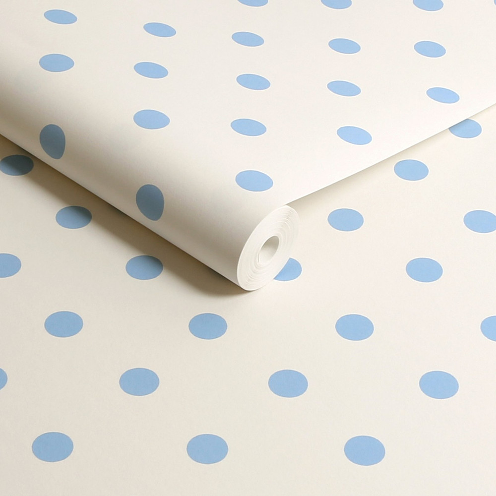 Cath Kidston Button Spot Blue Wallpaper - 125522_ROLLSHOT_BUTTON SPOT BLUE_01.jpg