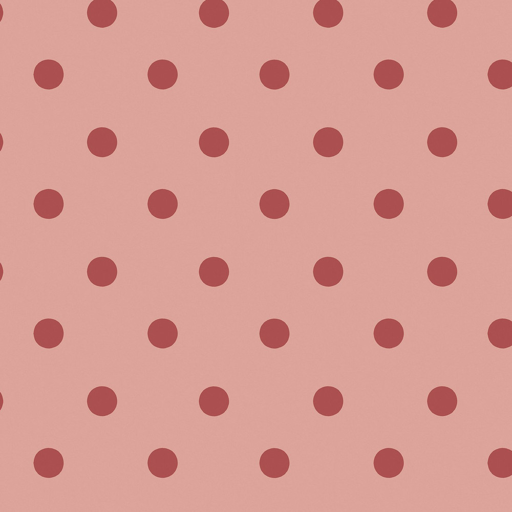 Cath Kidston Button Spot Pink & Red Wallpaper - 125521_TILE_BUTTON SPOT PINK & RED_01.jpg