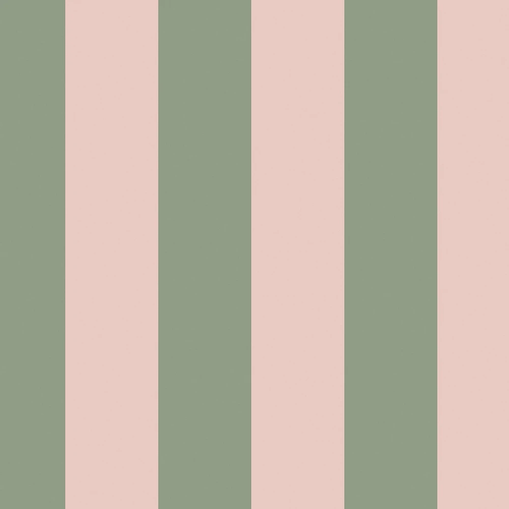 Cath Kidston Canopy Stripe Green & Pink Wallpaper - 125518_TILE_CANOPY STRIPE GREEN & PINK_01.jpg