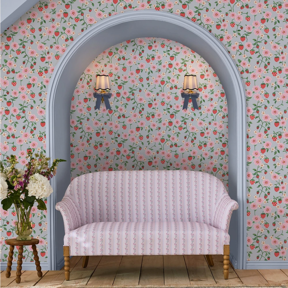 Cath Kidston Strawberry Summer Wallpaper - 125532_ROOMSET_STRAWBERRY SUMMER_01.jpg