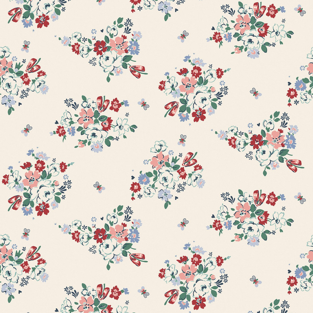 Cath Kidston Clifton Floral Cream Wallpaper - 125509_TILE_CLIFTON FLORAL CREAM_01.jpg