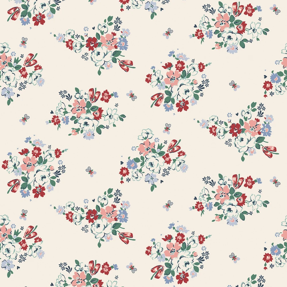 Cath Kidston Clifton Floral Cream Wallpaper - 125509_TILE_CLIFTON FLORAL CREAM_01.jpg