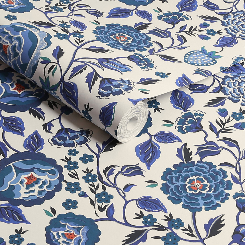 Cath Kidston Strawberry Garden Blue Wallpaper - 125498_ROLLSHOT_STRAWBERRY GARDEN BLUE_01.jpg