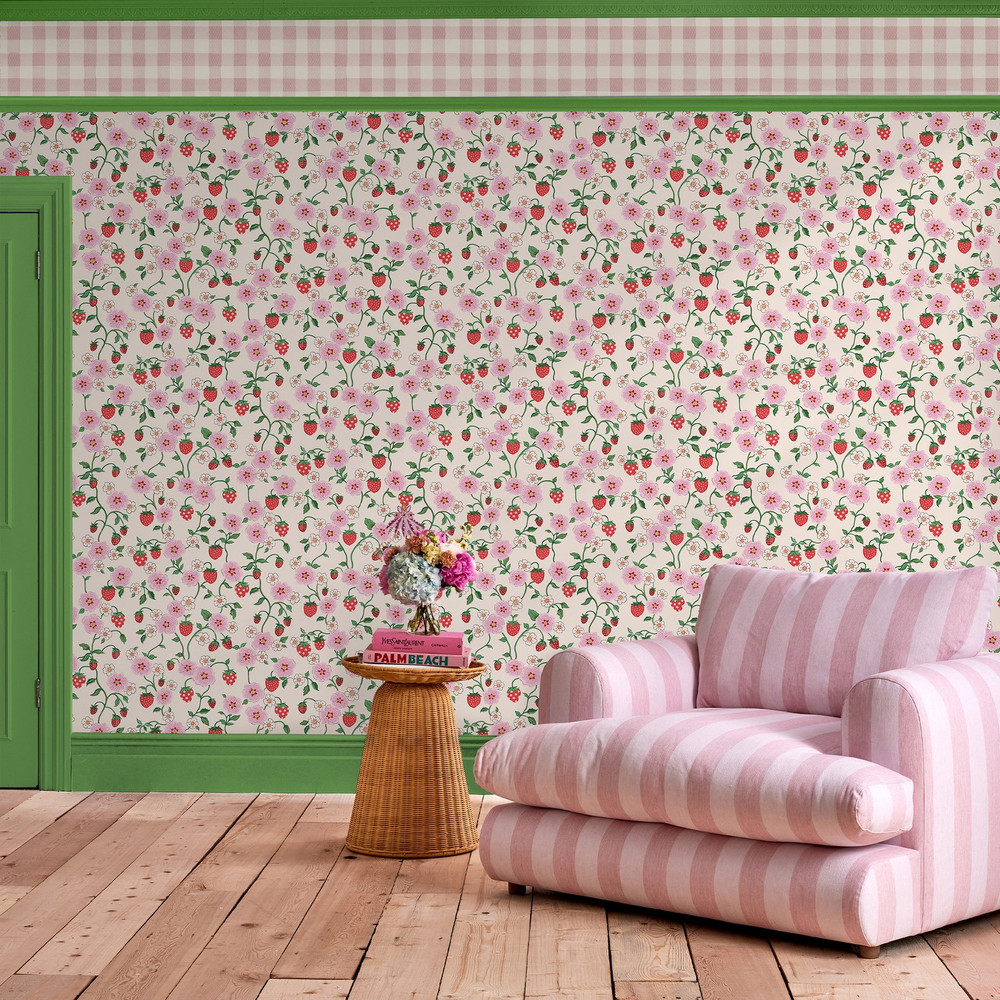 Cath Kidston Strawberry Spring Wallpaper - 125531_ROOMSET_STRAWBERRY SPRING_01.jpg