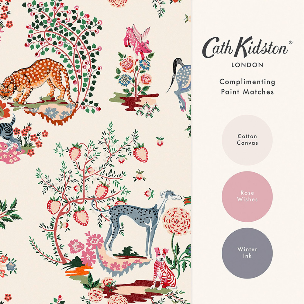 Cath Kidston Painted Kingdom Natural Wallpaper - 125527_FLATLAY_PAINTED KINGDOM NATURAL_01.jpg