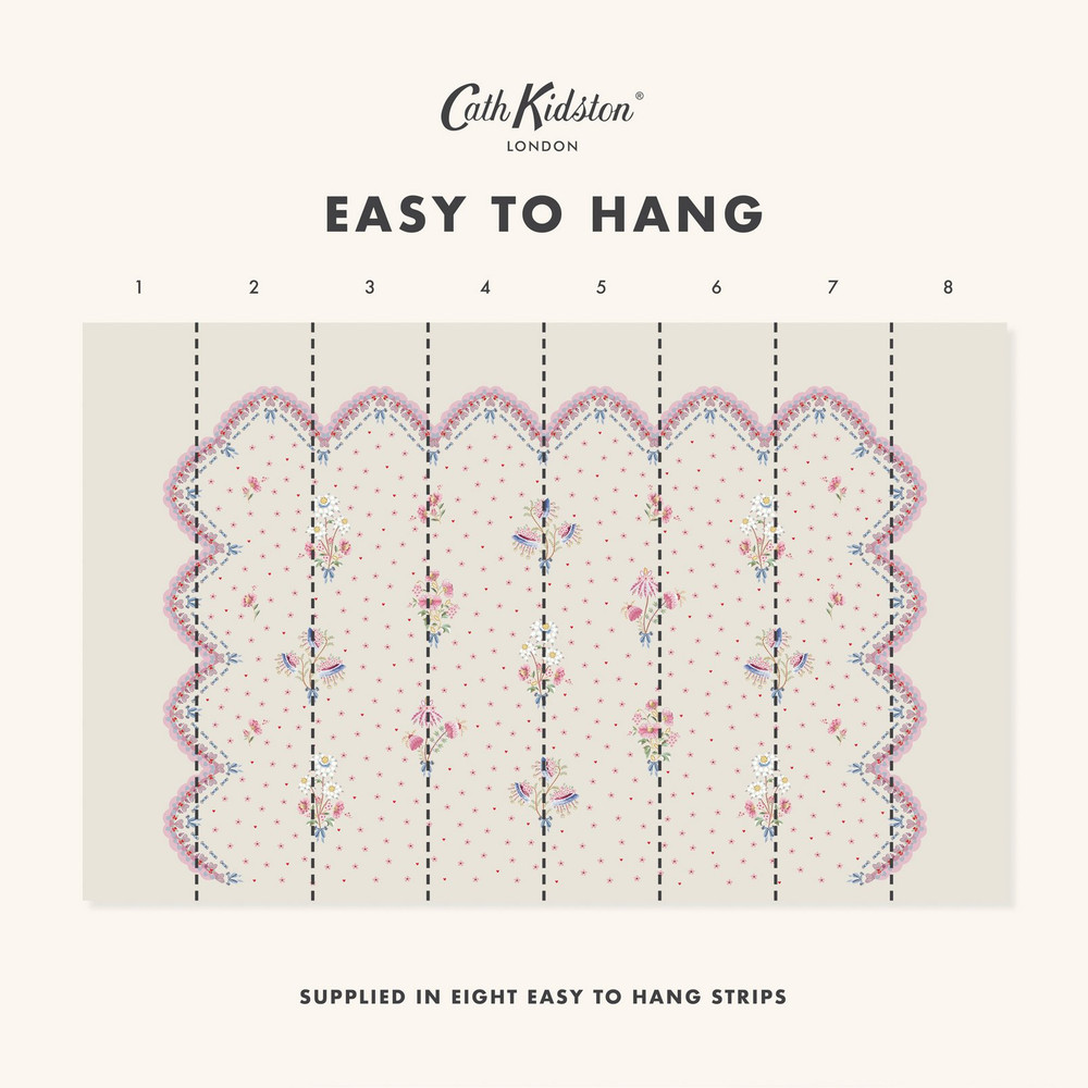 Stitch In Time Pink Bespoke Mural - 127799FXST_INFO_STITCH IN TIME PINK MURAL_01.jpg