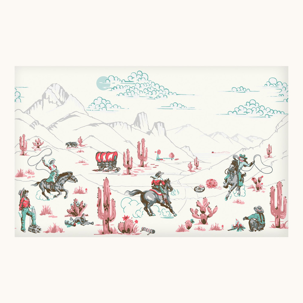 Cowgirls Pink Bespoke Mural - 127727FXST_TILE_COWGIRLS PINK MURAL_01.jpg